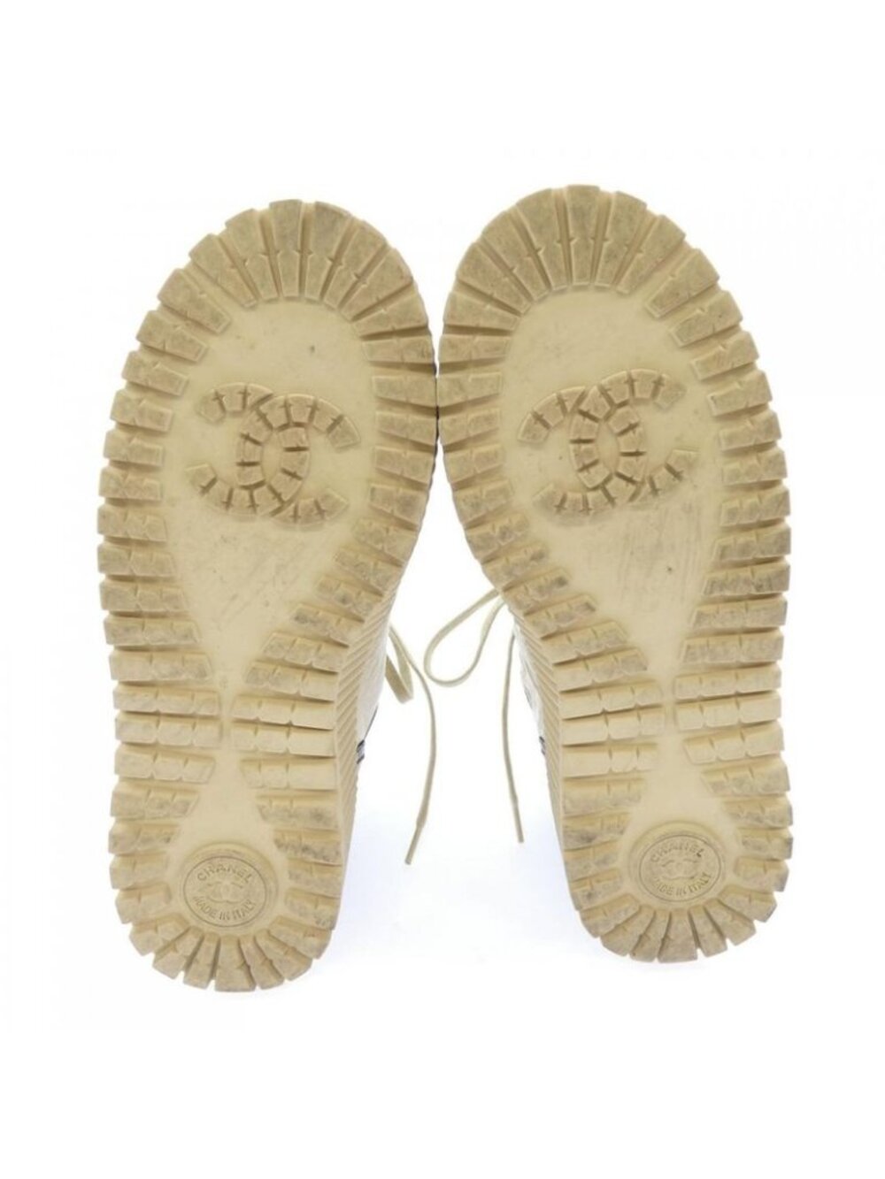 Chanel Sneakers Black 36 Beige - Picture 4 of 6